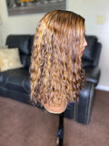 Wig #24 Indian Curly Highlights