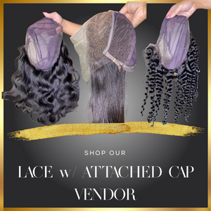 HD Lace w/ Attached Cap Vendor